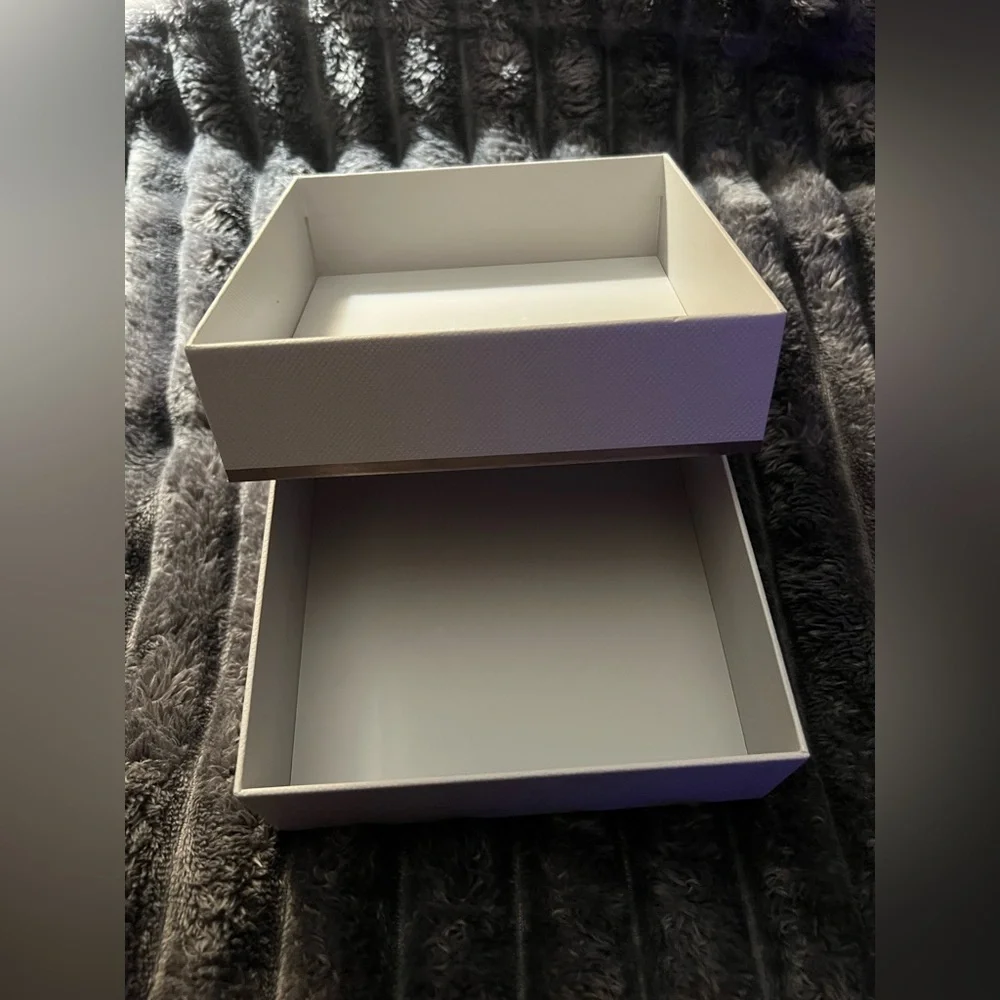 Tom Ford Gift Box / Storage Box (Grey & Silver)